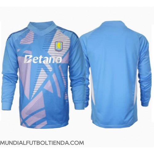 Camiseta Aston Villa Portero Tercera Equipación Replica 2024-25 mangas largas